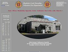 Tablet Screenshot of plunkettscreektownshipvfd.org